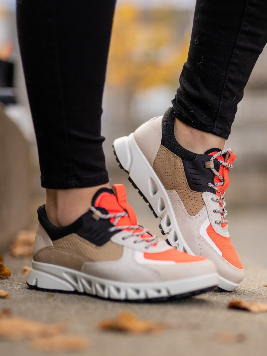 ECCO Multi-Vent Sneakers GTX Multicolor Beige