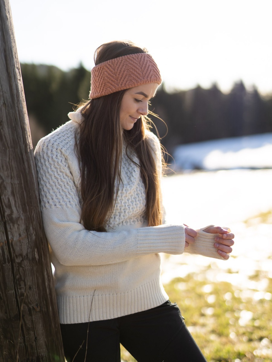 Twentyfour Mellow Wave Ull Half zip Bomull