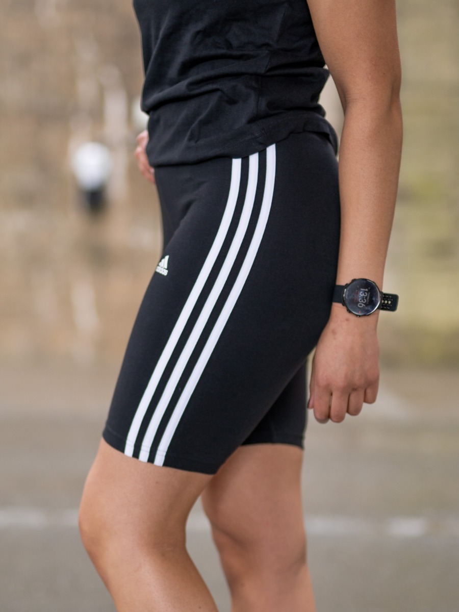 adidas 3 stripes Bike Short Black