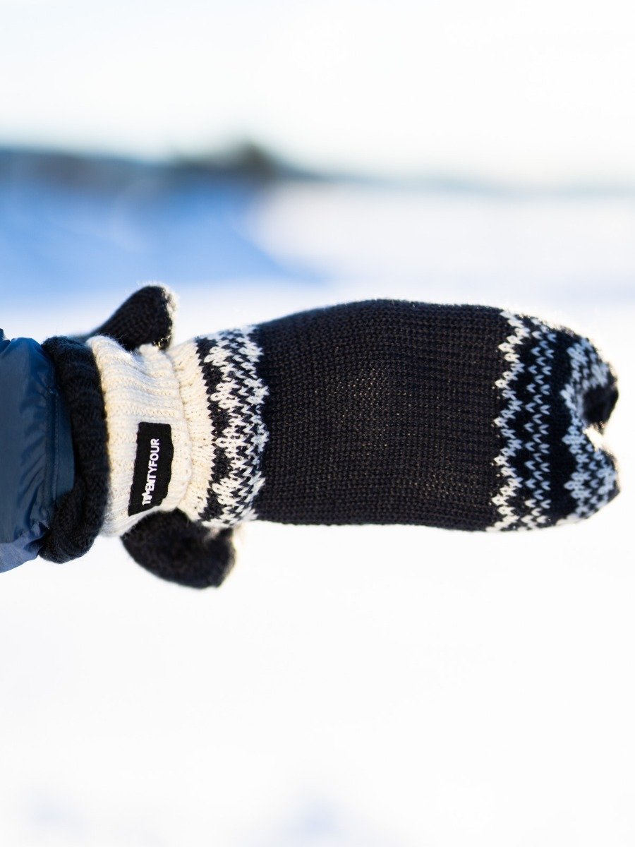 Twentyfour Finse Freja Vott Blekkblå