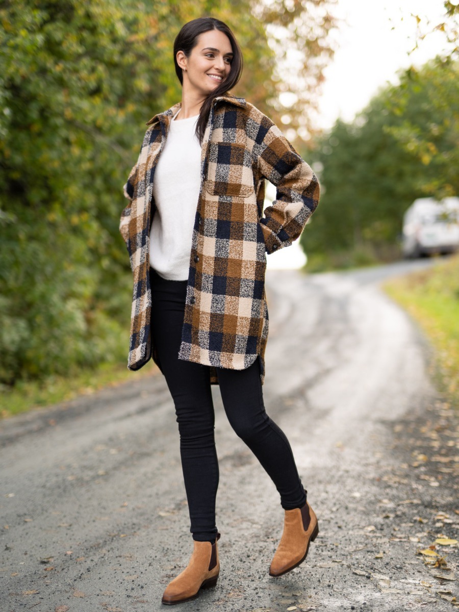 Ichi Gwenna Jacket Bronze Mist