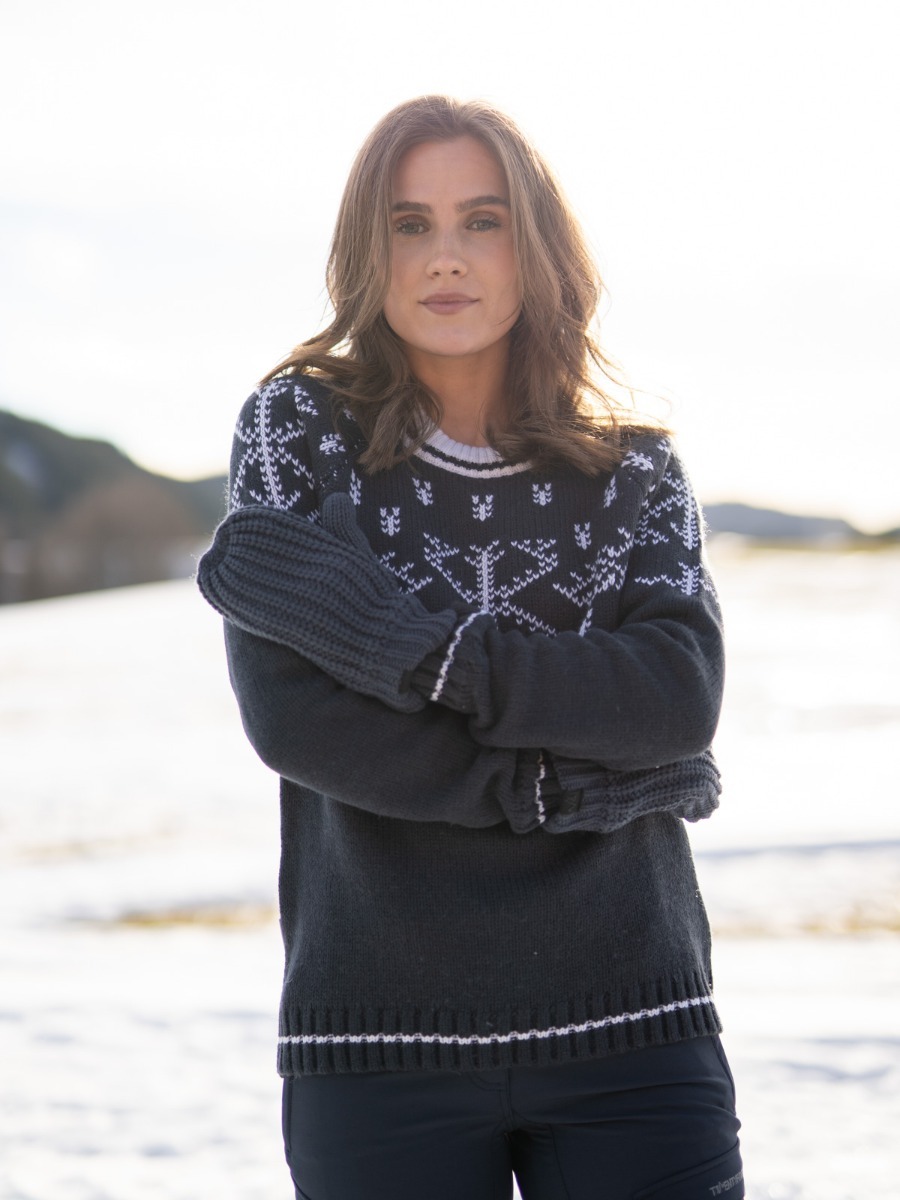 Twentyfour Finse Rallar Ullgenser Blekkblå