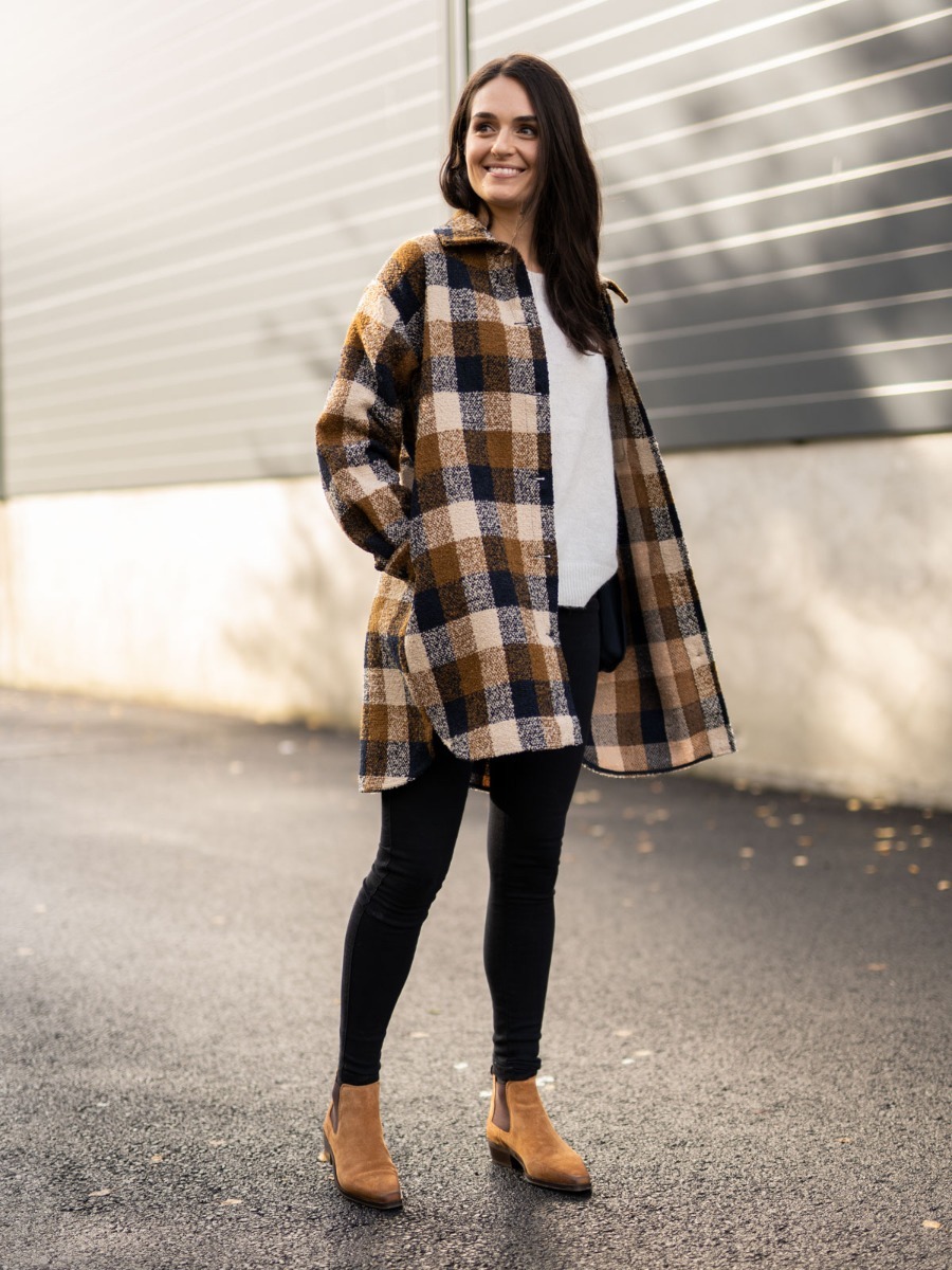 Ichi Gwenna Jacket Bronze Mist