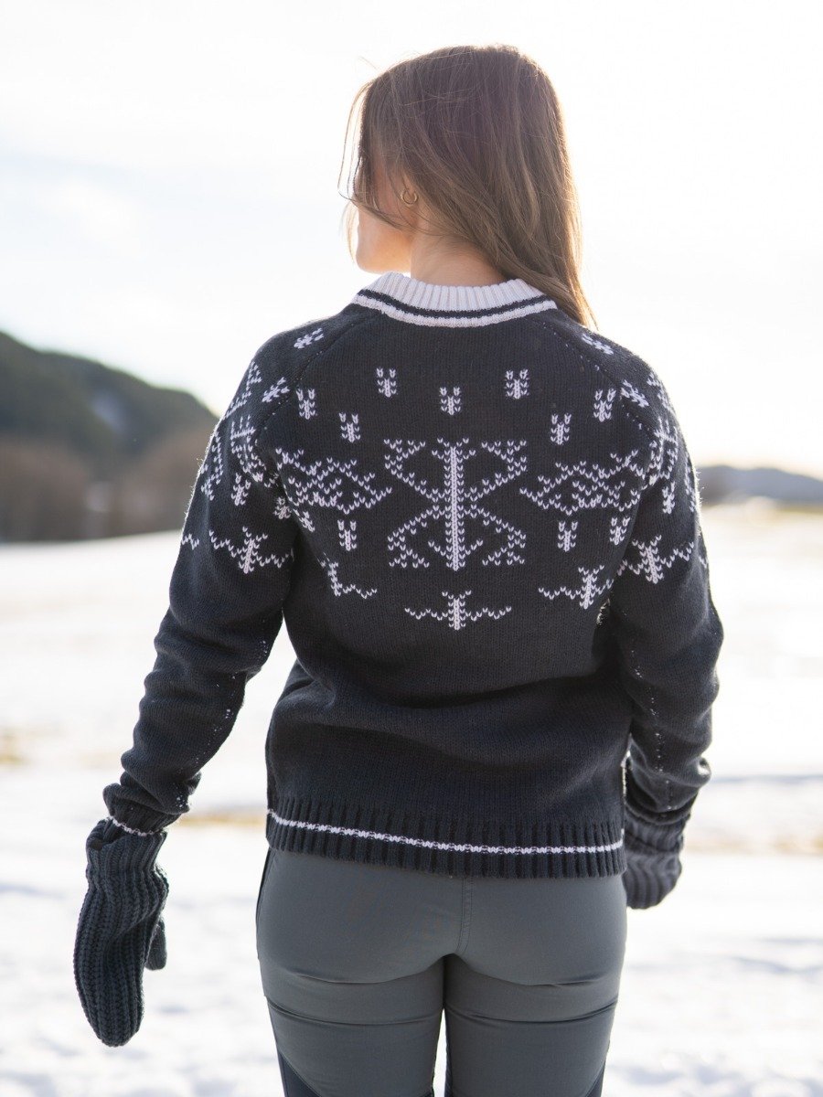 Twentyfour Finse Rallar Ullgenser Blekkblå