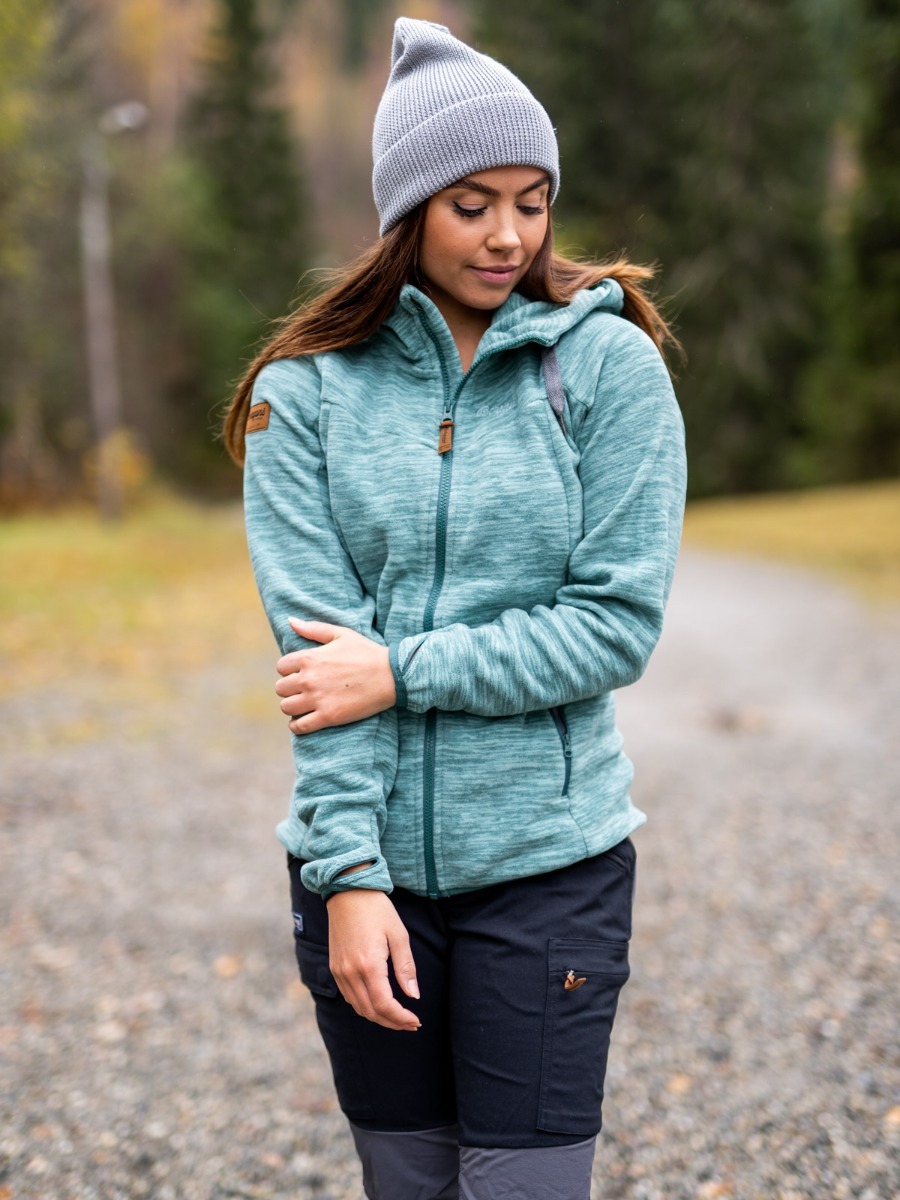 Bergans Hareid Fleece Jacket Forest Frost / Light Forest Frost