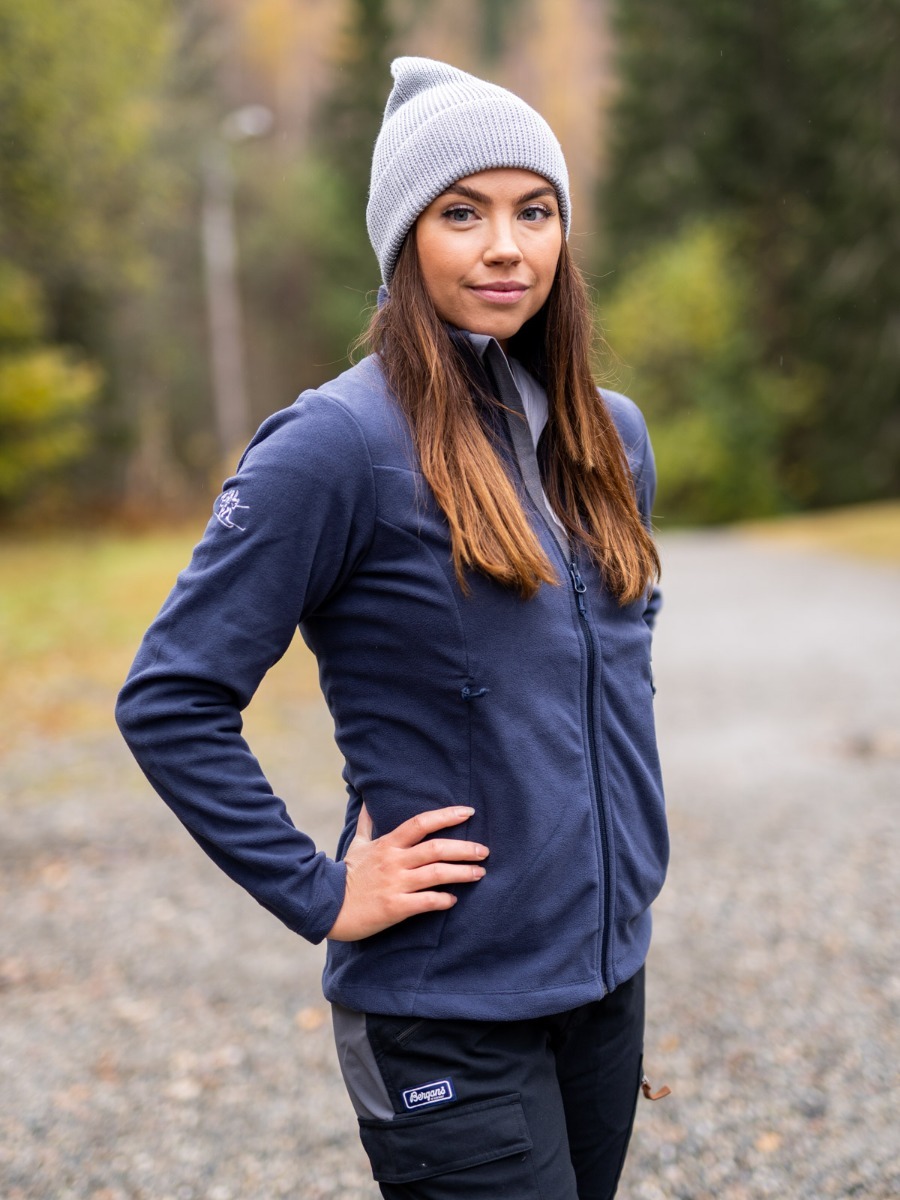 Bergans Finnsnes Fleece Jacket Dark Navy