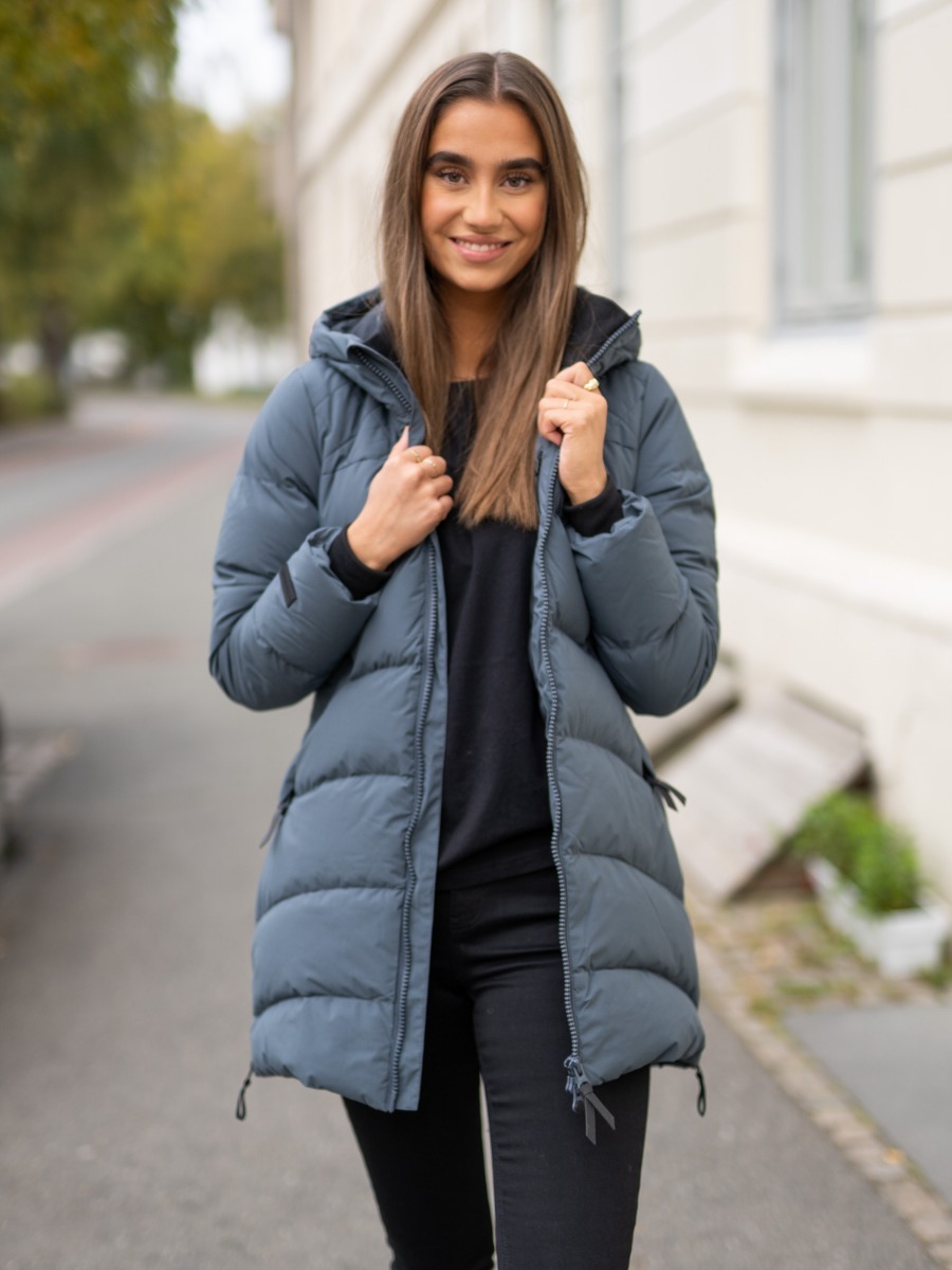 Twentyfour Mellow Puffy Dunparkas Skifergrå