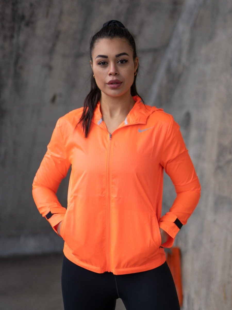 Nike Essential Jacket Brigth Mango/ Reflective Silver