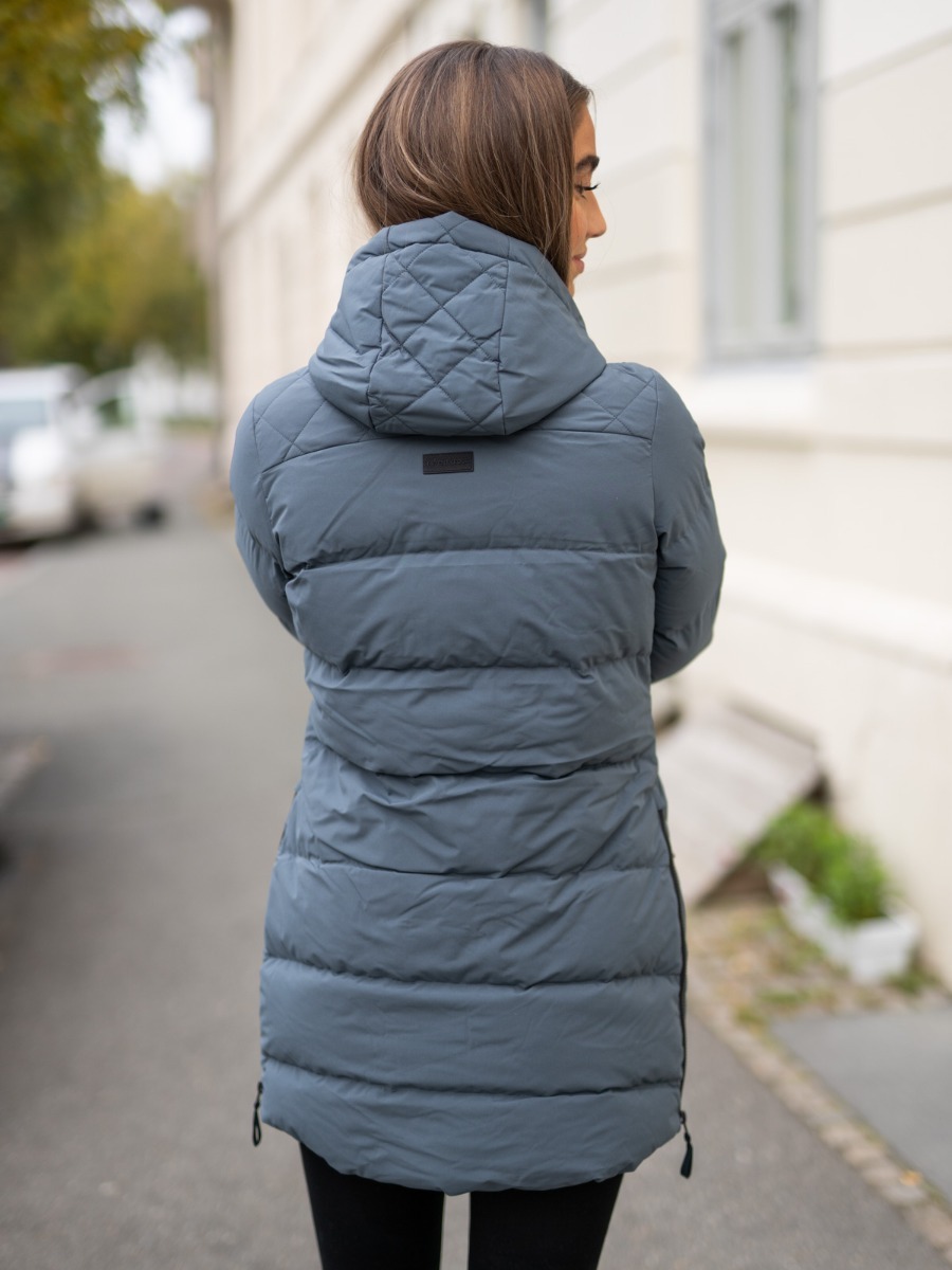 Twentyfour Mellow Puffy Dunparkas Skifergrå