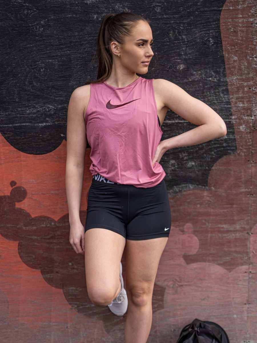 Nike Pro Tank Desert Berry/ Dark Beetroot