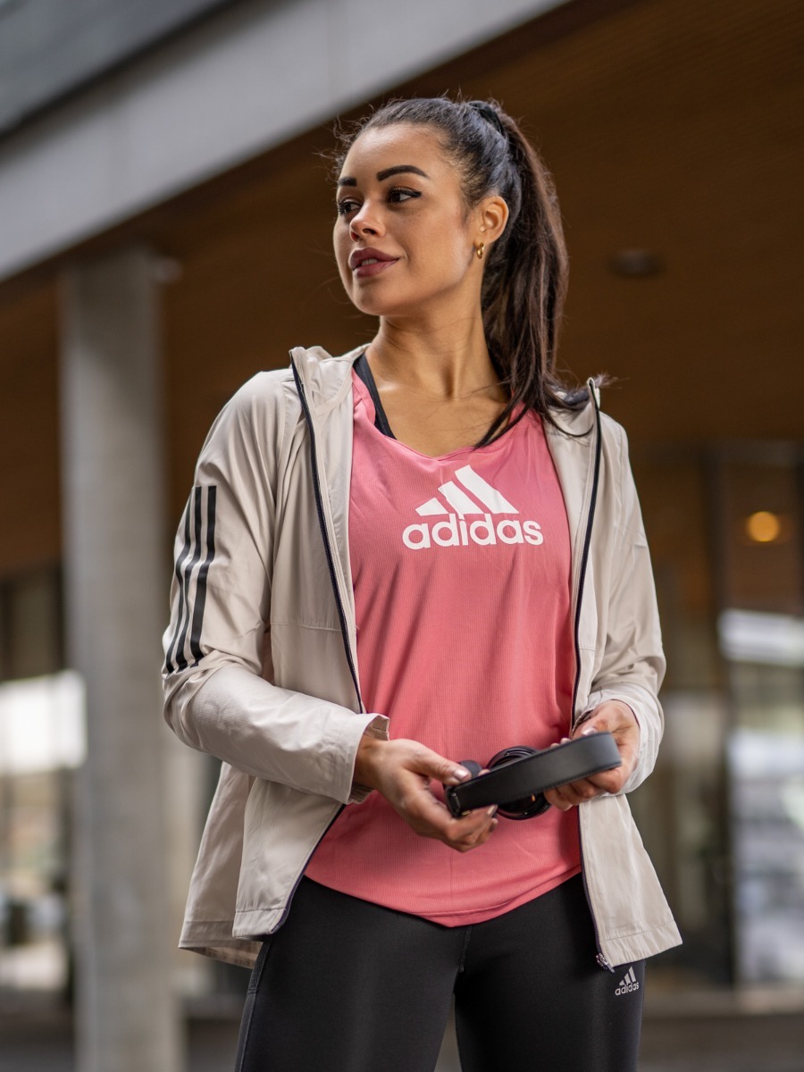 adidas Own The Run Jacket Aluminium