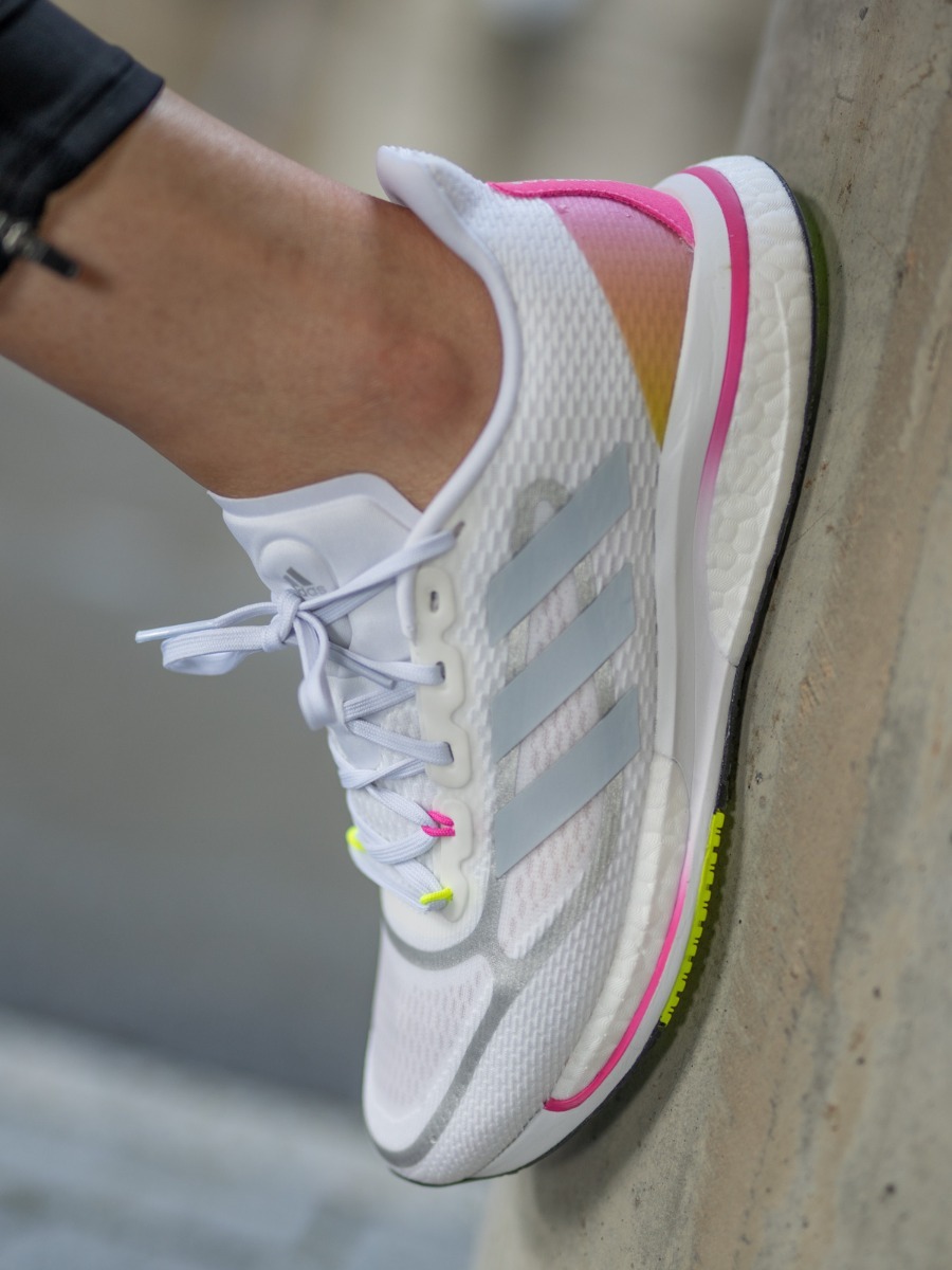 adidas Supernova + Cloud White / Halo Silver / Screaming Pink