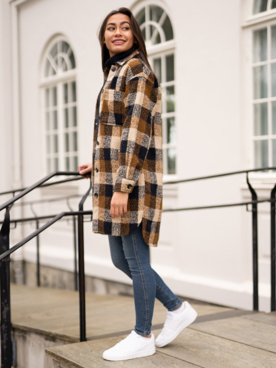 Ichi Gwenna Jacket Bronze Mist