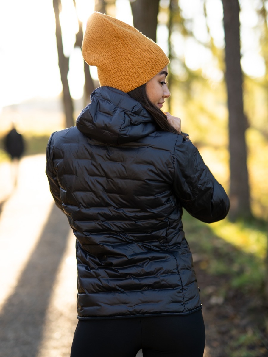 adidas Light Down Hood Jacket Black