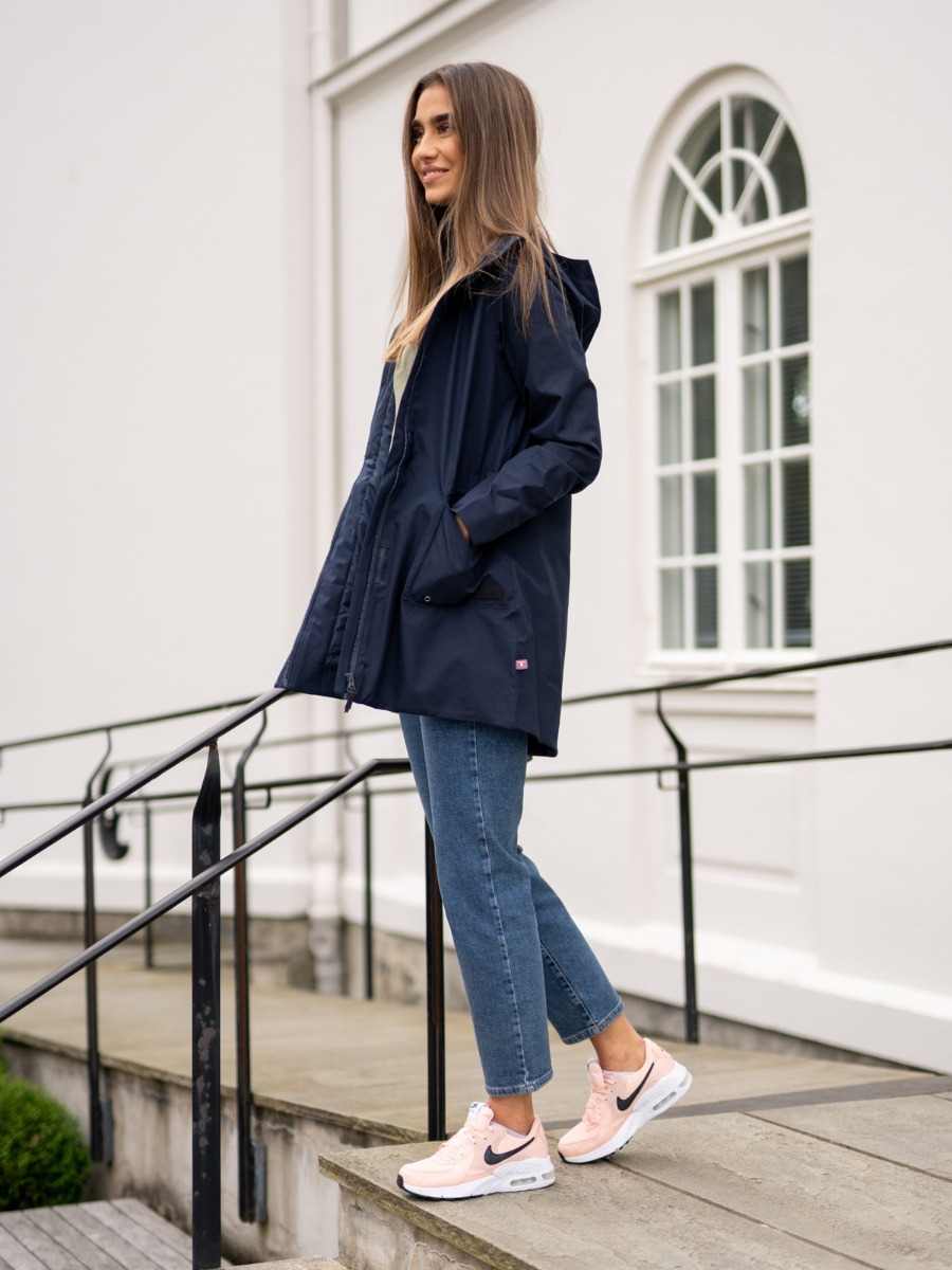 Twentyfour Mellow 2-Lags Trench Blekkblå