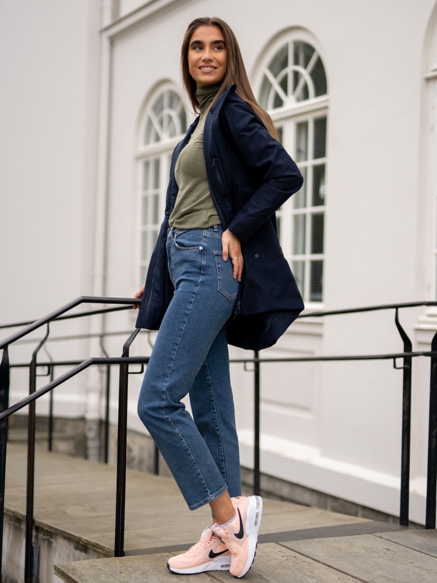 Twentyfour Mellow 2-Lags Trench Blekkblå