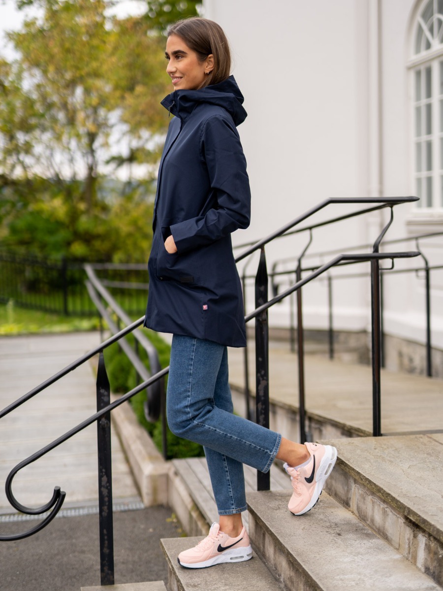 Twentyfour Mellow 2-Lags Trench Blekkblå