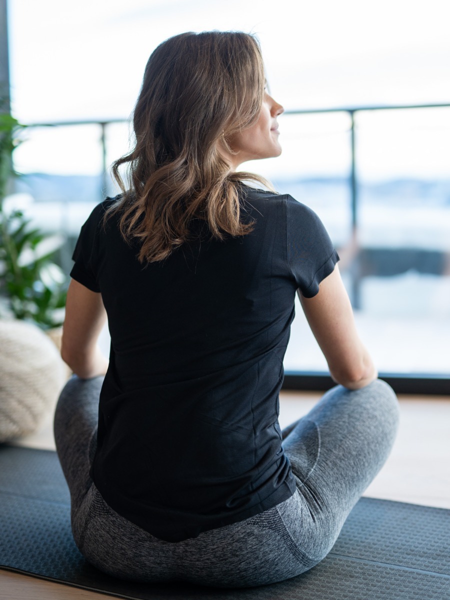 Athlecia Nagar Seamless Tights Mid Grey Melange