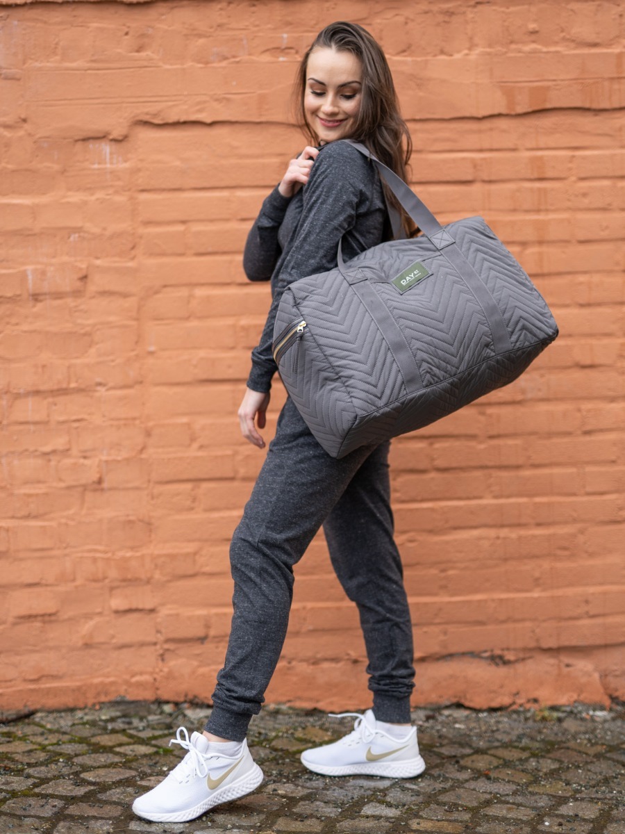 Athlecia Chestine Melange Sweat Hoody Dark Grey Melange