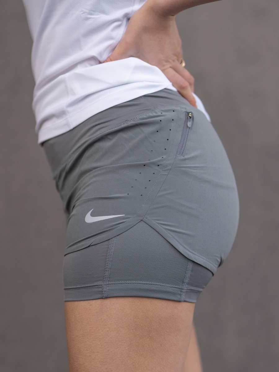 Nike Nike Eclipse 2-in1 Shorts Smoke Grey/ Reflective Silver