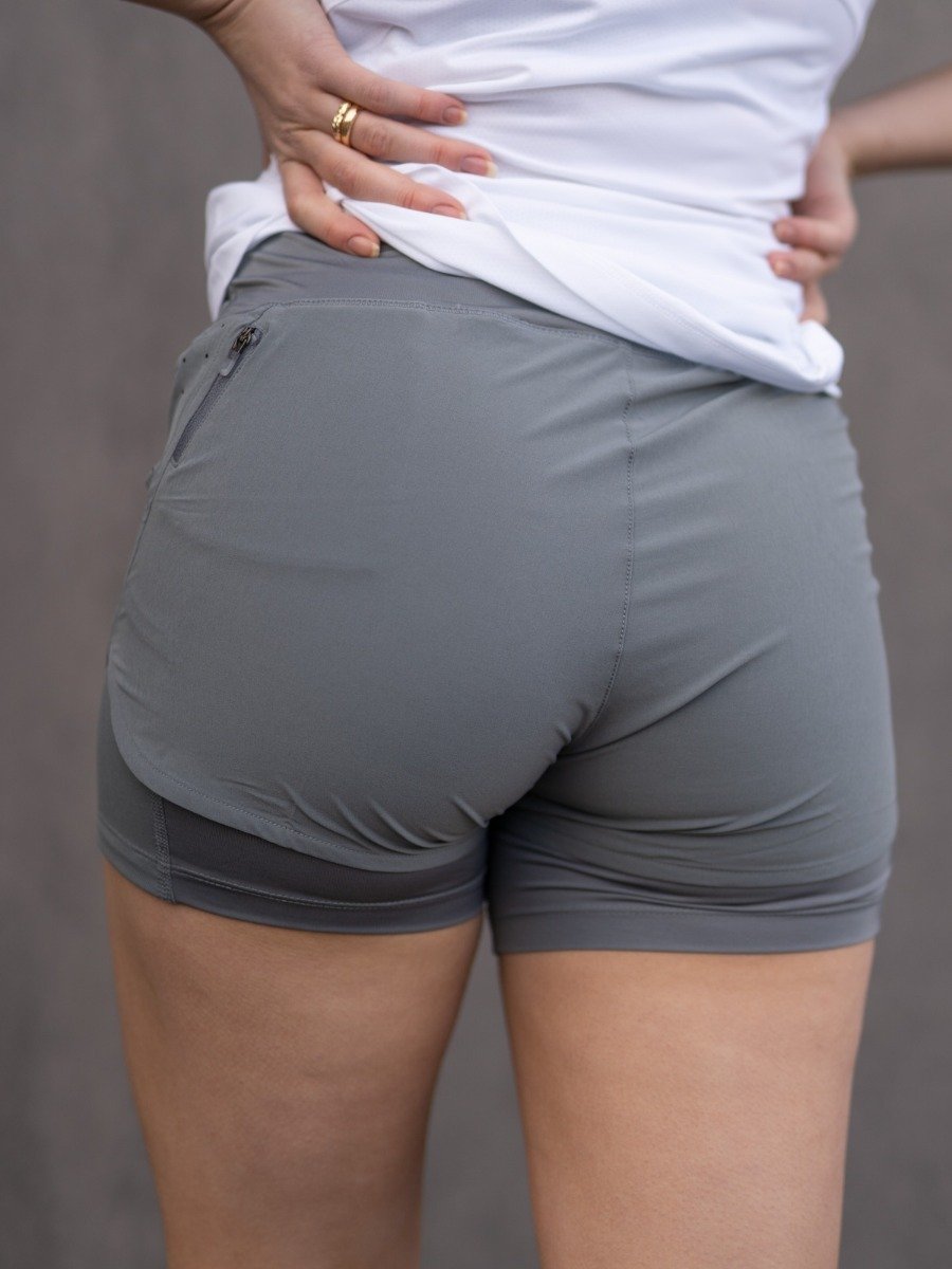 Nike Nike Eclipse 2-in1 Shorts Smoke Grey/ Reflective Silver