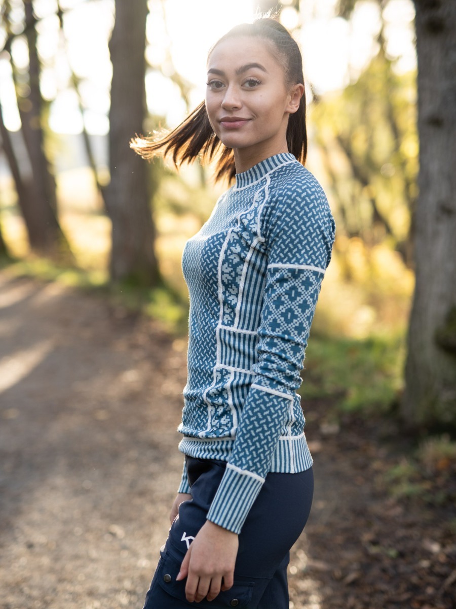Kari Traa Smekker Long Sleeve Ocean