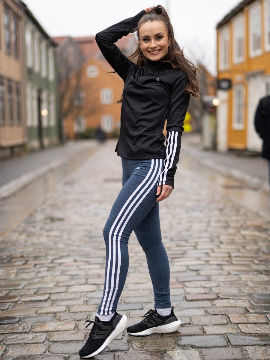 adidas IW 1/4 LS Black/ White