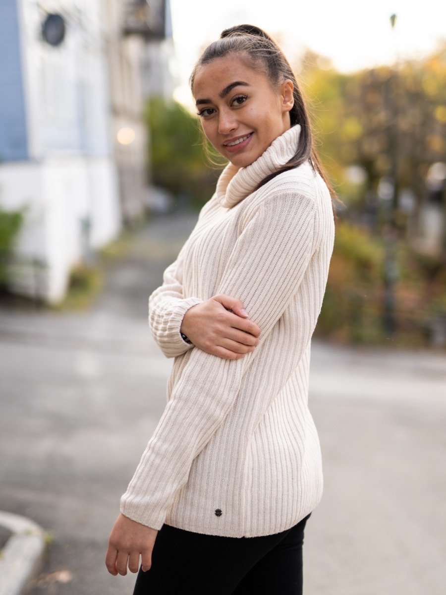 Urban Pioneers Adison Wool Turtlenck Sand Melange