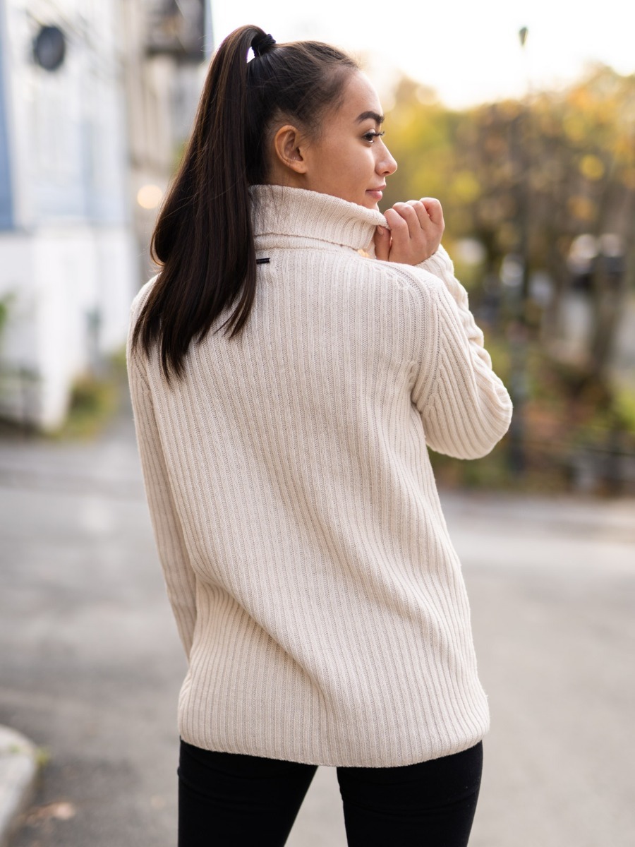 Urban Pioneers Adison Wool Turtlenck Sand Melange