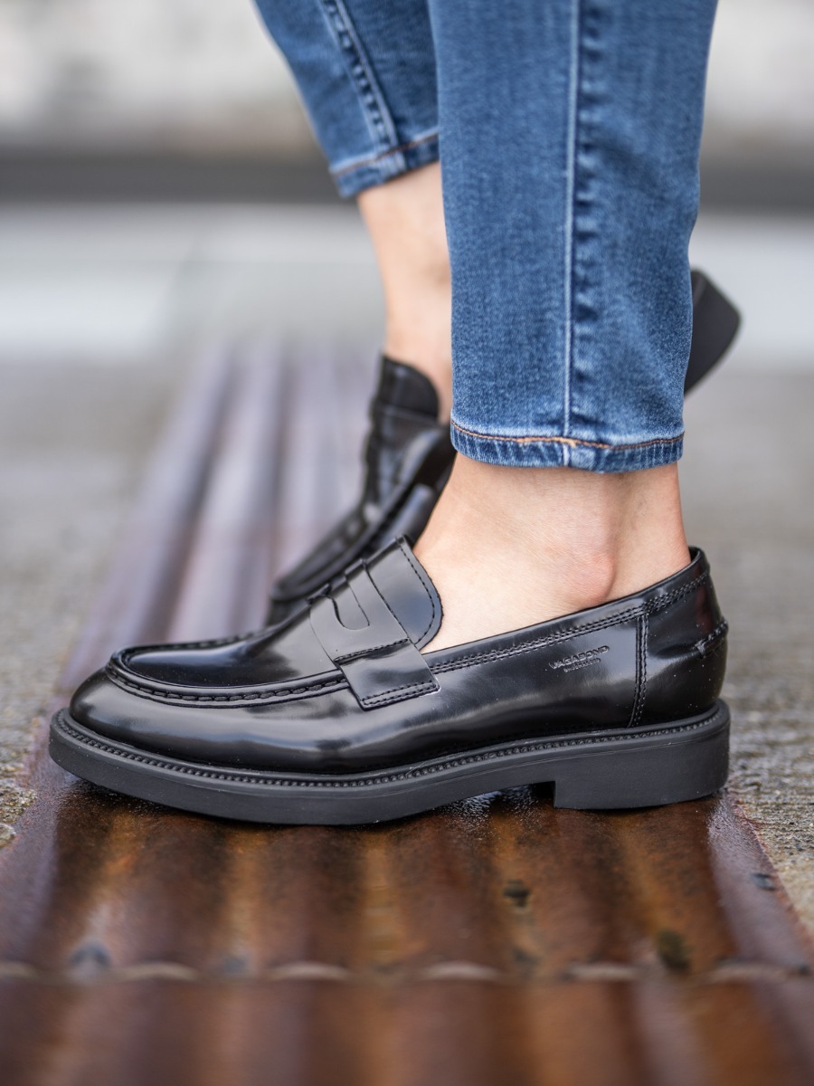 Vagabond Alex Leather Black Cow Leather