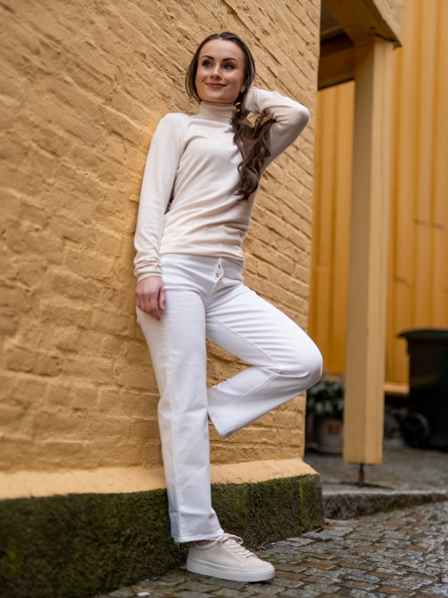 Vagabond Zoe Platform Suede Offwhite