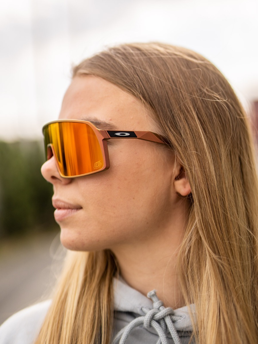 Oakley Sutro Troy Lee Designs Red Gold Shift / Brilleglassfarge: Prizm Ruby / Lysgjennomslipp: 17%