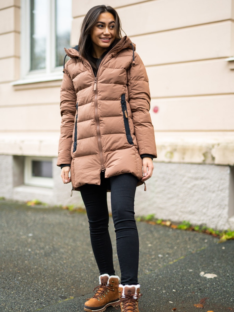 Twentyfour Mellow Dunparkas Nøttebrun