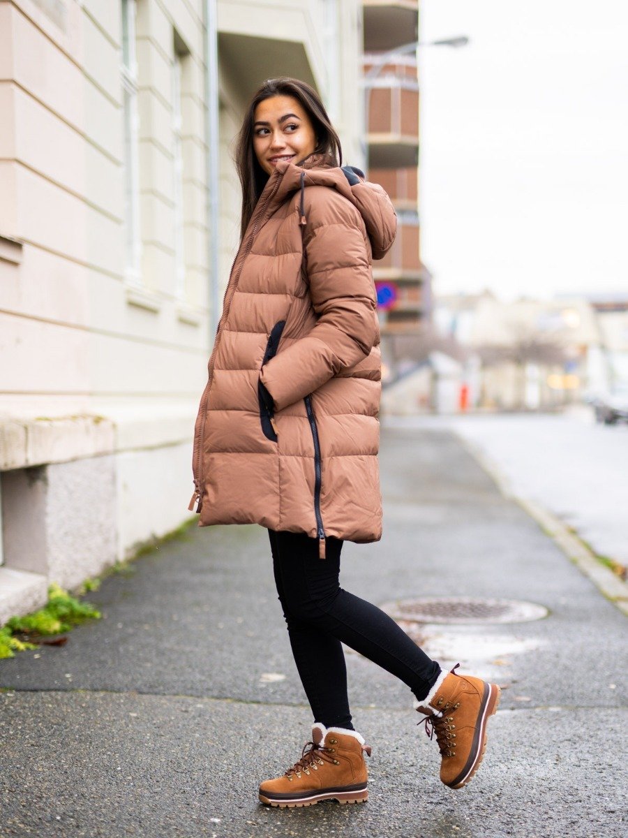 Twentyfour Mellow Dunparkas Nøttebrun