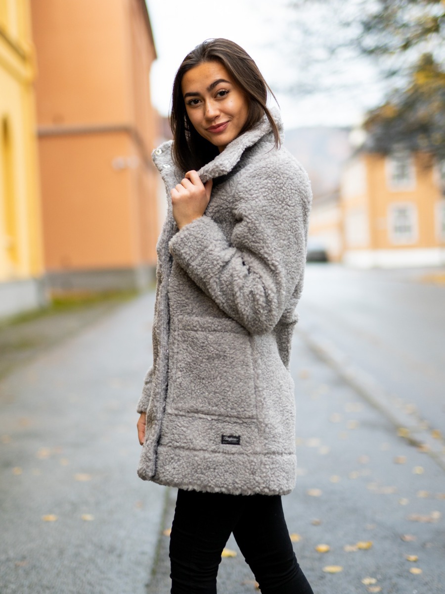 Bergans Oslo Wool LooseFit Jacket Grey Melange