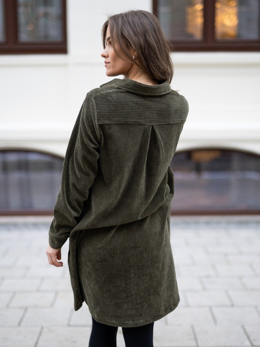 MSCH Copenhagen Ane Florina Long Sleeve Dress Grape Leaf