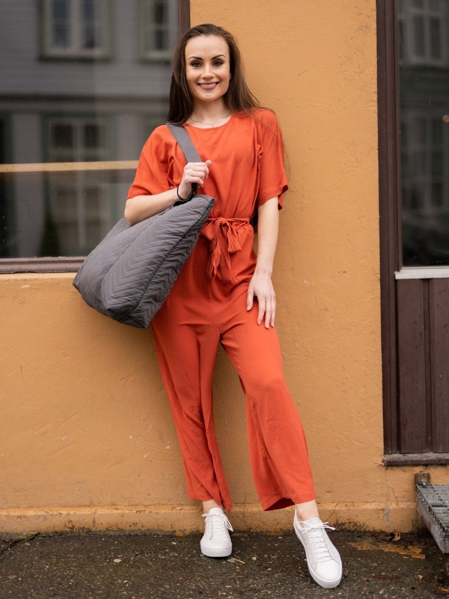 Ichi Gitty Jumpsuit Hot Sauce