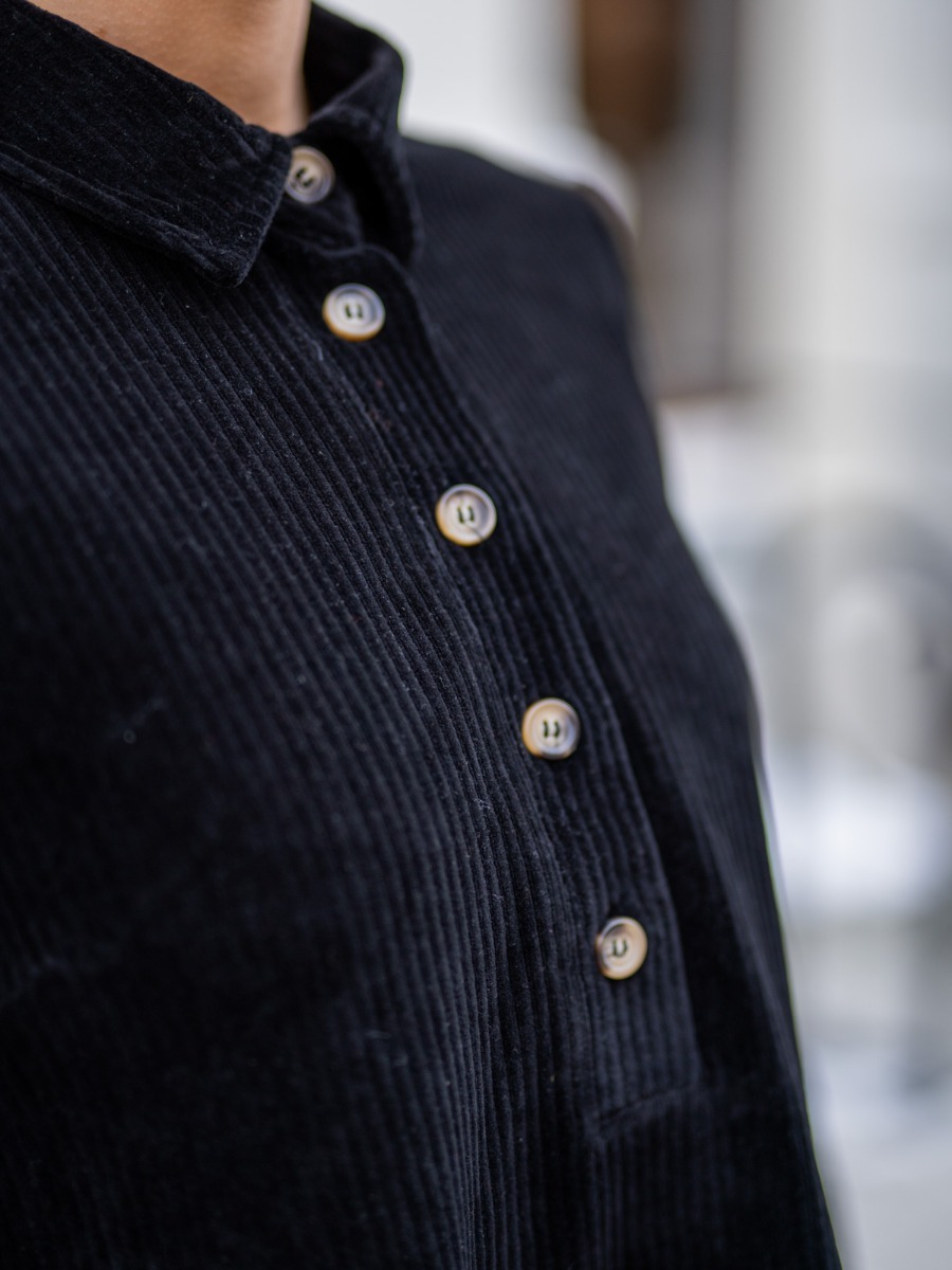 MSCH Copenhagen Ane Florina Long Sleeve Dress Black