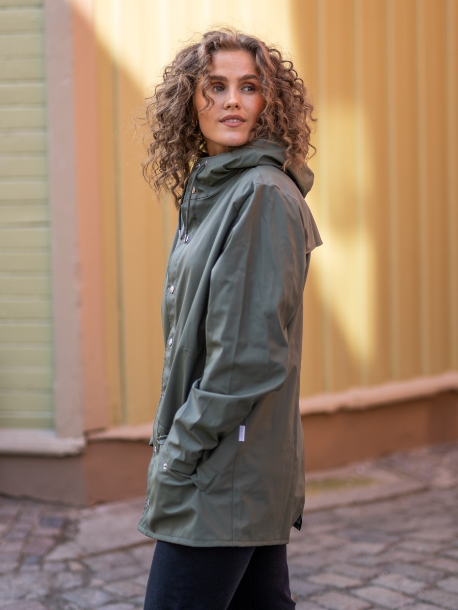 Rains Jacket Olive