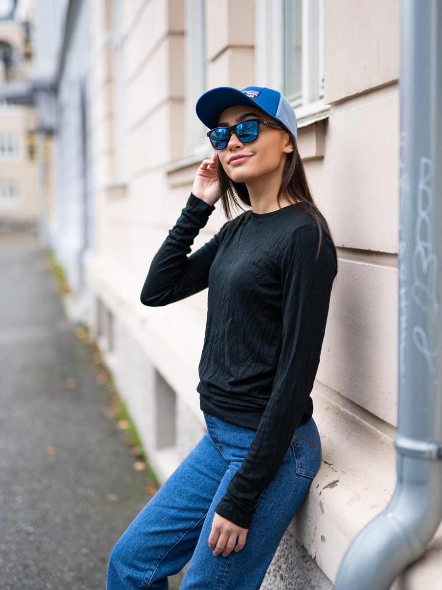 MSCH Copenhagen Mona Lyocell LS Top Black
