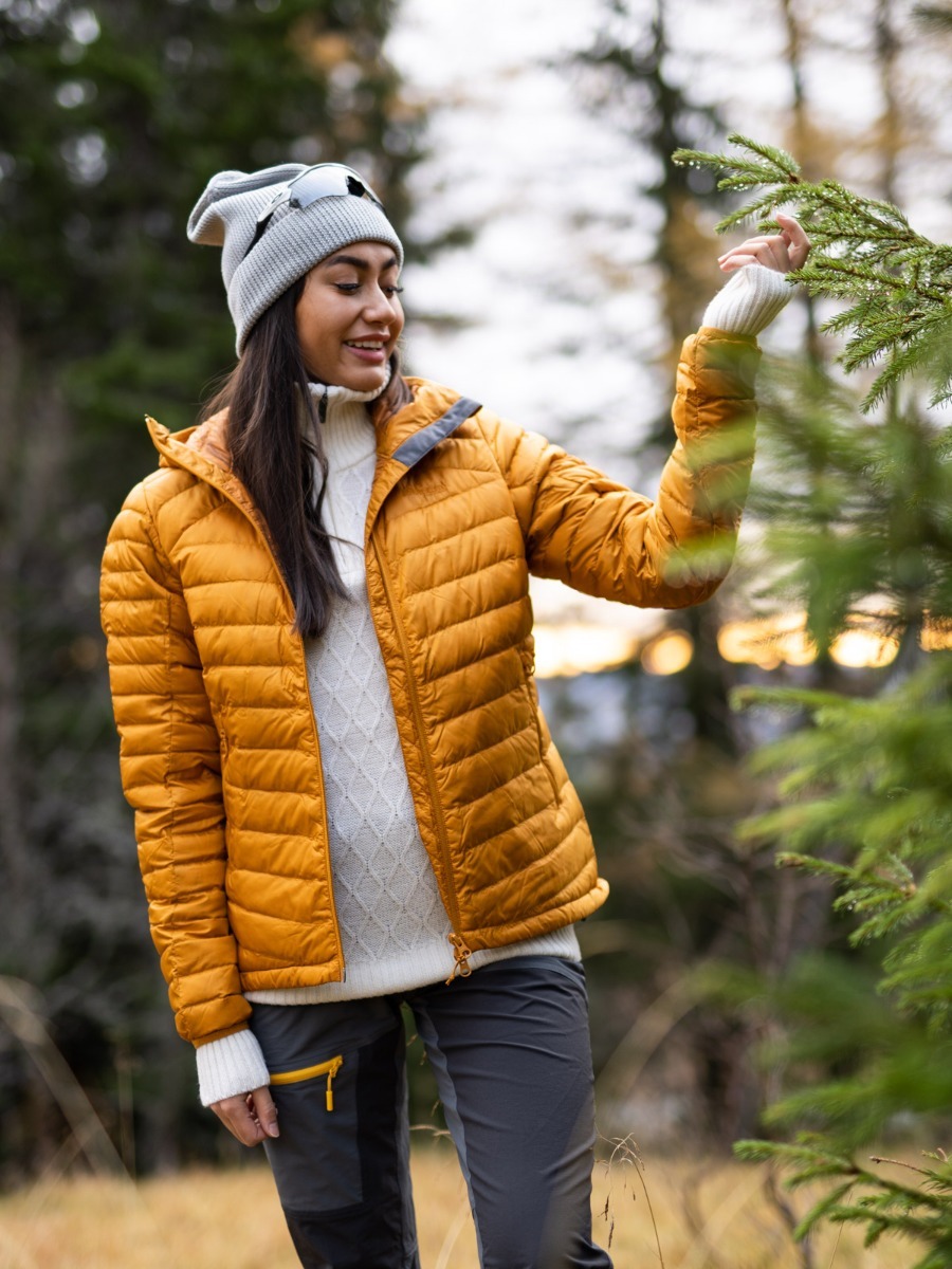 Bergans Røros Down Light Jacket Light Inca Gold / Inca Gold