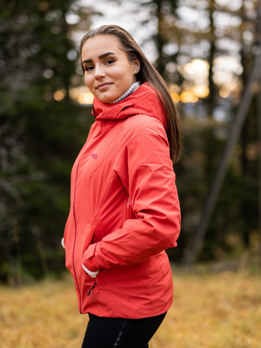 Bergans Hafjell Insulated Jacket Light Dahlia Red / Beet Red