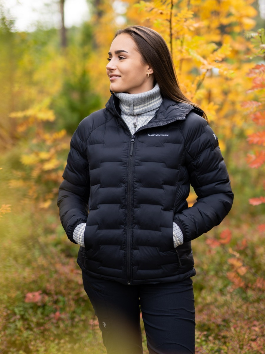 Peak Performance Argon Hood Jacket Black