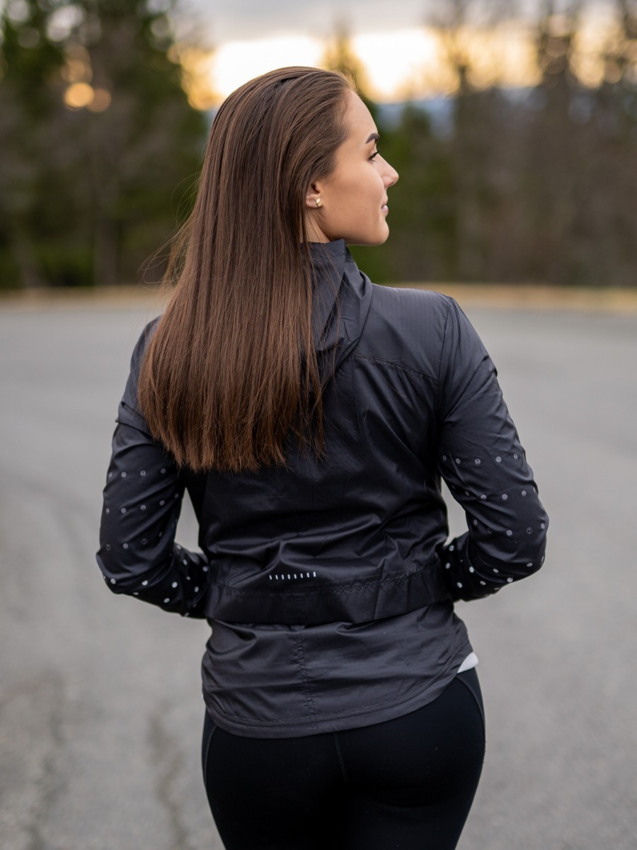 Nike Essential Flash Runway Jacket Black/ Reflective Silver