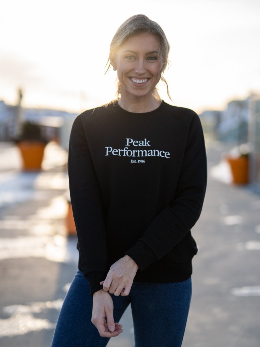 Peak Performance Original Crew Black