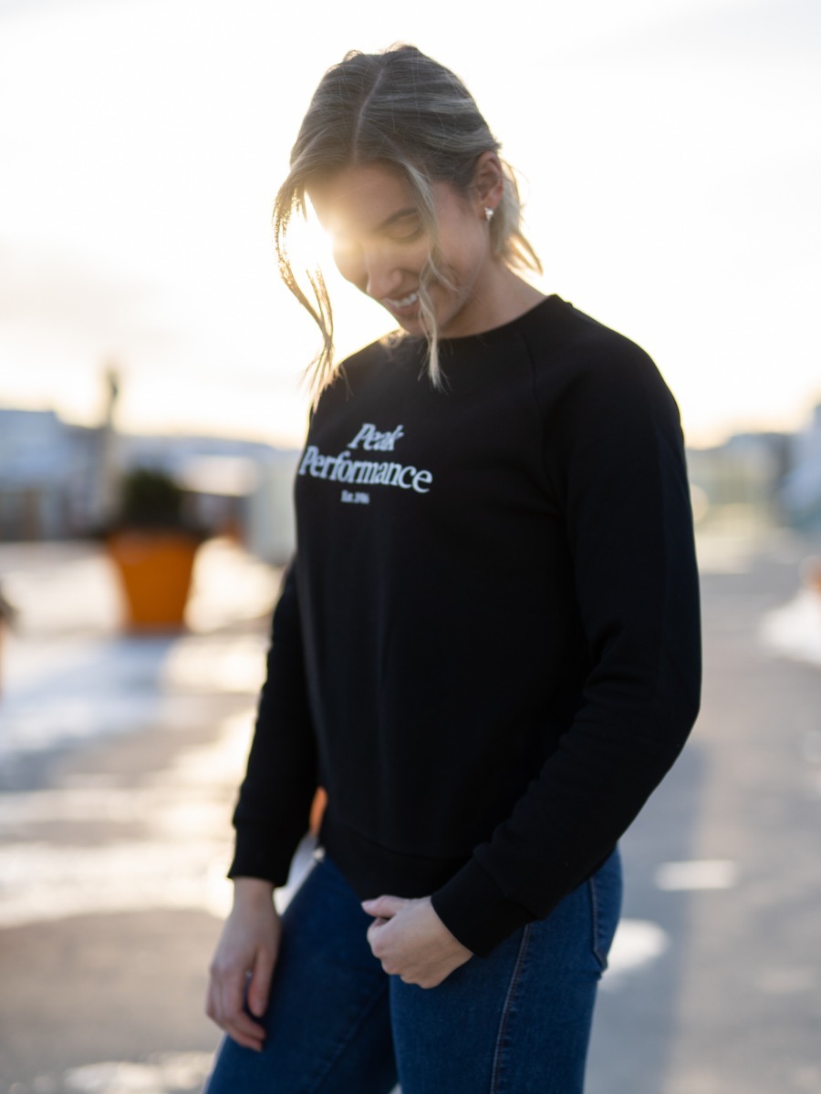 Peak Performance Original Crew Black