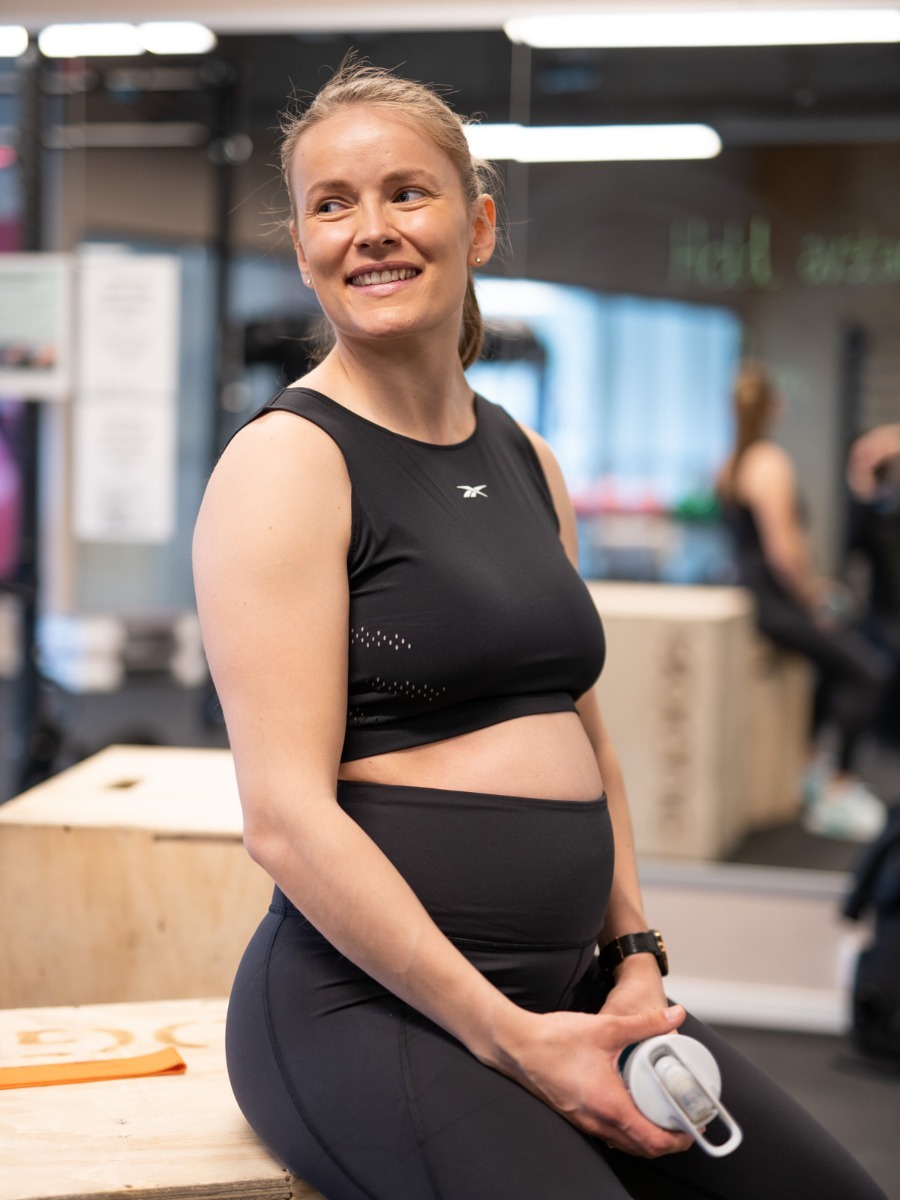 Reebok Perform Crop Top Black