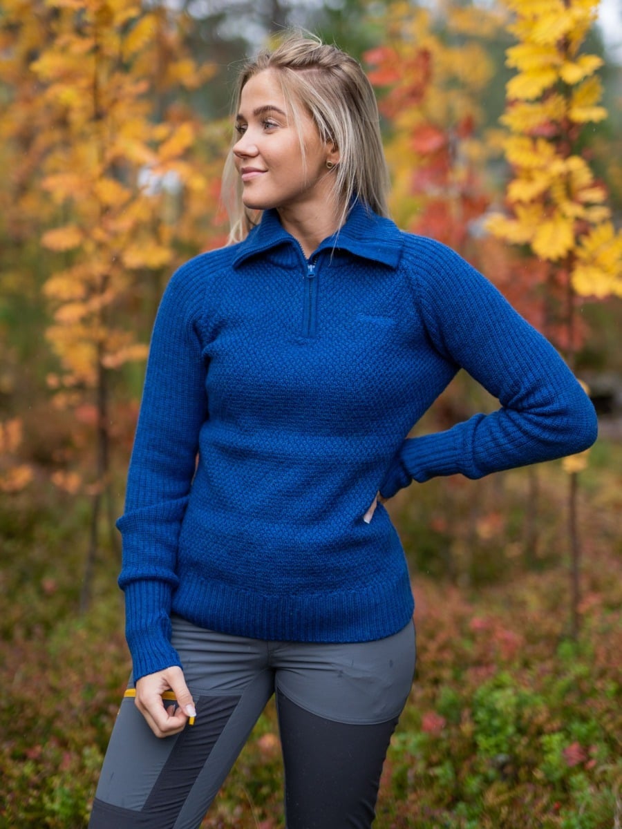 Bergans Ulriken Jumper Dark Riviera Blue Melange