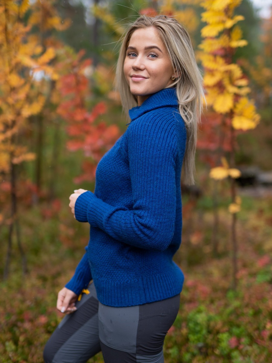 Bergans Ulriken Jumper Dark Riviera Blue Melange