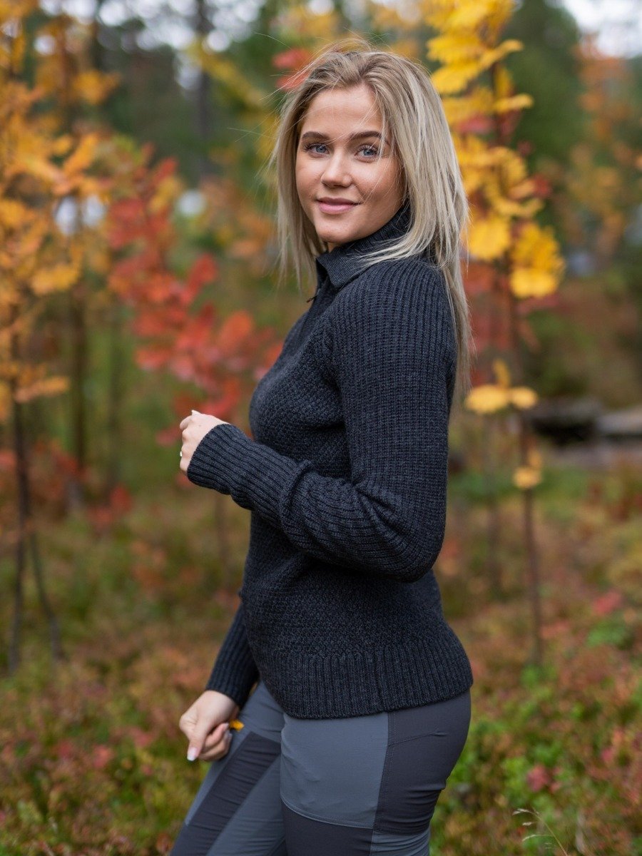 Bergans Ulriken Jumper Black Melange